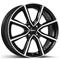 DEZENT TN DARK BLACK/POLISHED 6,5X16 – kuva 2
