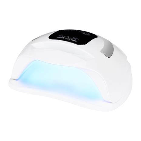 UV/LED-kynsilamppu Dual 168W Valkoinen Hopea