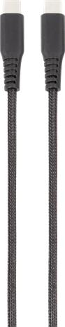 Vivanco Longlife USB-C/C 2.0 Cable 1.5m Black
