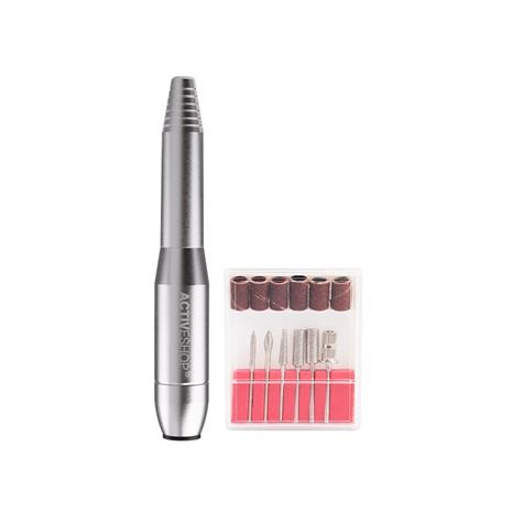 Kynsiviila Mini Pro203 hopea