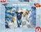 Schmidt Black Labrador in the Snow 1000p palapeli – kuva 6