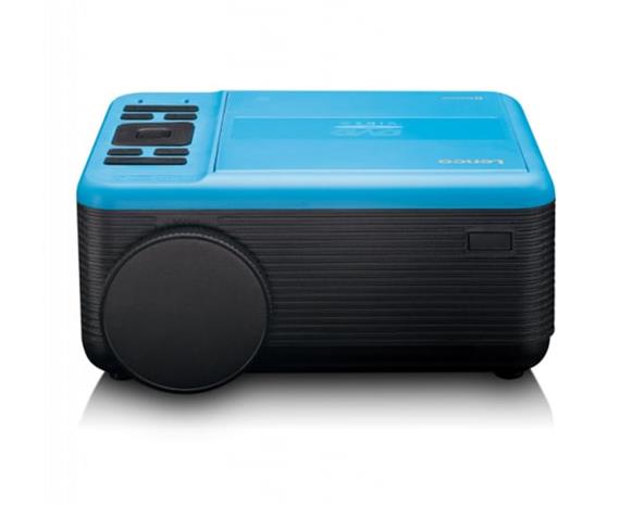 Lenco LPJ-500BU Full HD Projector with Built-in DVD Player Blue