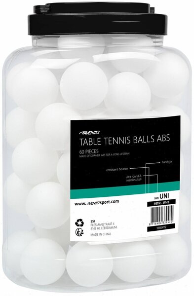 Pöytätennispallosetti Avento 46TR, 60 kpl