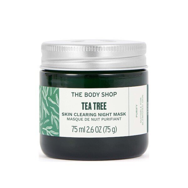 Yönaamio The Body Shop Tea Tree, 75 ml