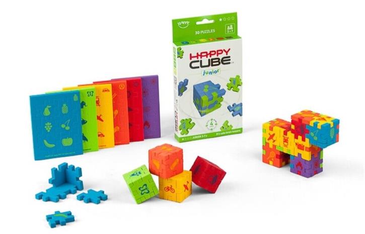 1 pcs Happy Cube - Random color - Junior IUVI Games – kuva 2/2
