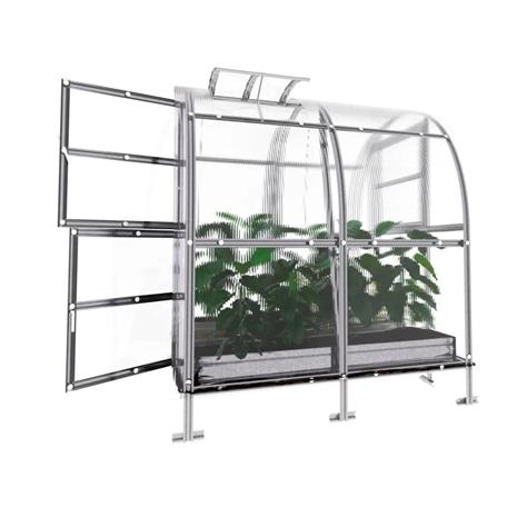 Kasvihuone Klasika Slim, 4 m², 2x2m