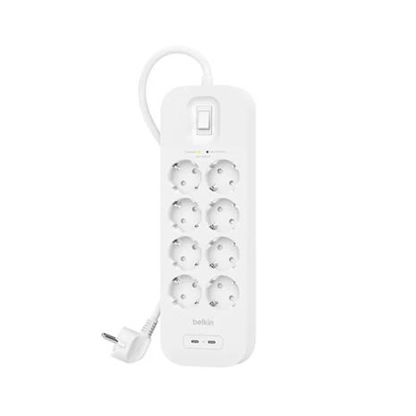 Belkin Connect - surge protector - with 2 USB-C ports – kuva 2/2