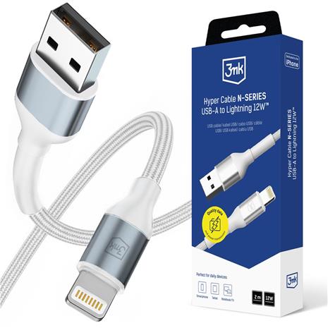 3mk Hyper Cable N-SERIES Lightning cable - Lightning / USB - 2 m