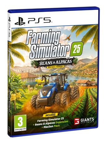 Farming Simulator 25 - Beans & Alpacas Edition, PS5 -peli