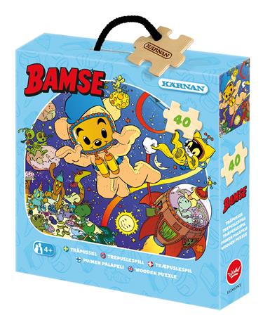 Kärnan Palapeli Bamse Avaruusteema 40 – kuva 6/6
