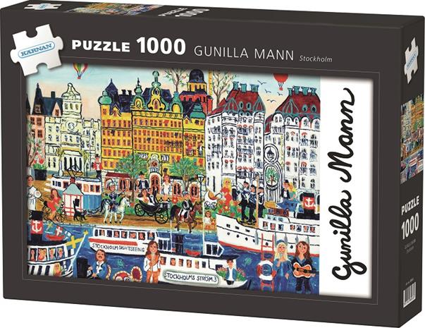Gunilla Mann Tukholmapalapeli 1000 palaa Kärnan
