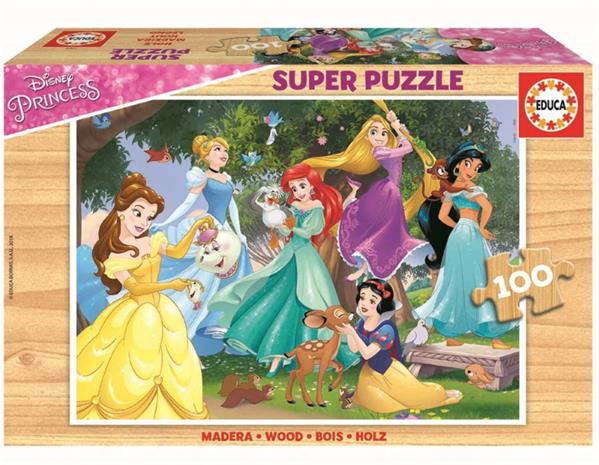 Educa - 100 pcs, Disney Princesses (80-17628) – kuva 4/4