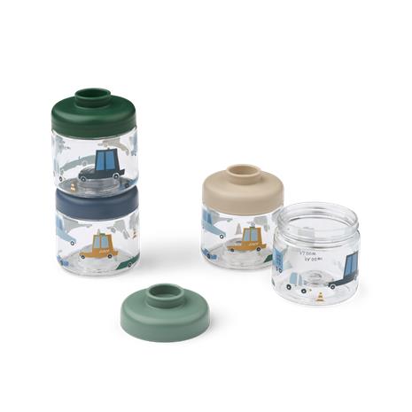 LIEWOOD Eväsrasiat 100 ml 4-pack, Cars/Sandy