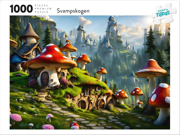 Palapeli Sienimetsä 1000 palaa, Tildas