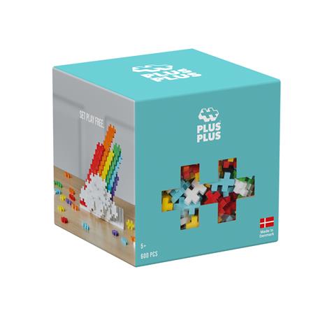 Plus Plus - Plus-Plus Rainbow - 600 pcs (3976) – kuva 6/8