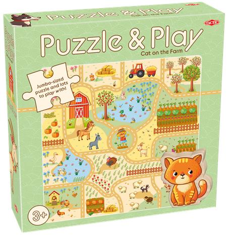 Tactic My First Palapeli & Play Cat on the Farm