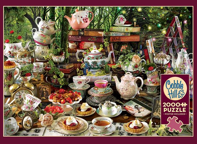 Palaapelit Mad Hatter's Tea Party 2000 palaa, Cobble Hill