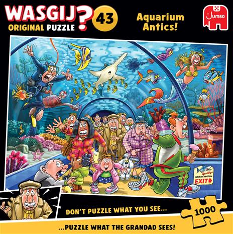 Wasgij - Original 43: Aquarium Antics (1000 pieces)