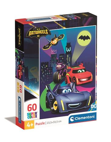 60 pcs Puzzles Kids Batwheels