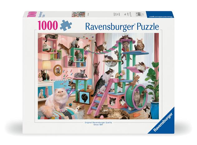 Palapelit Cat Tree Heaven palaa, Ravensburger