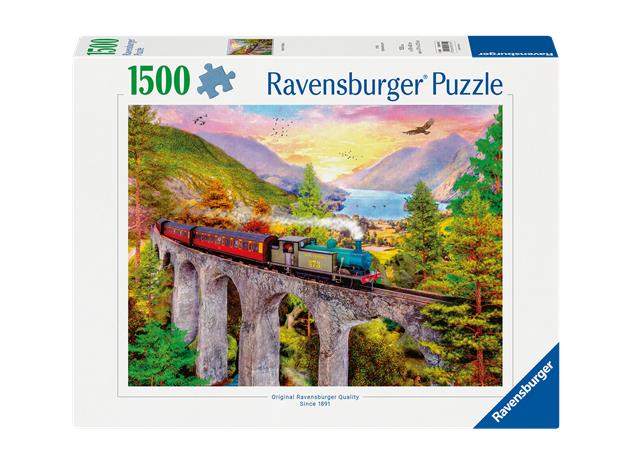 Palapelit Autumn Viaduct 1500 palaa, Ravensburger