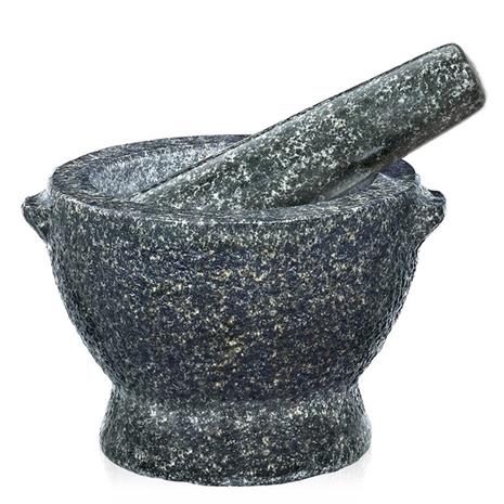 CILIO Mortar David - BLACK - 9.5X 14 cm
