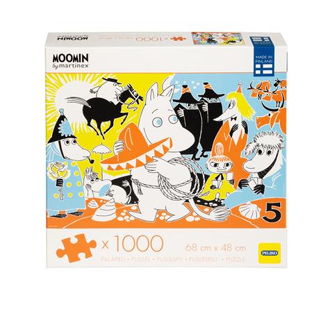 Adlibris Muumi 1000 Palaa Comic Book Cover 5