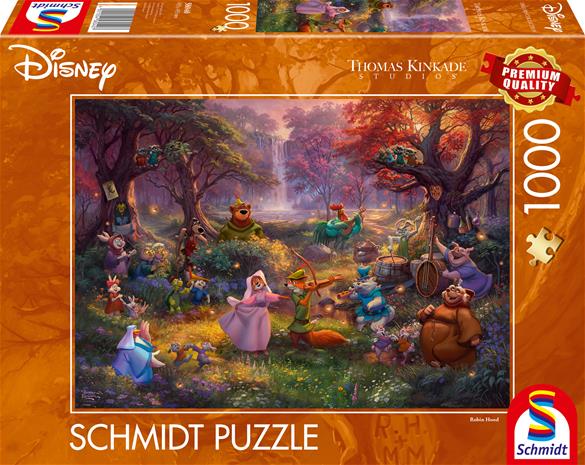 Palapeli Disney Robin Hood 1000 palaa Schmidt