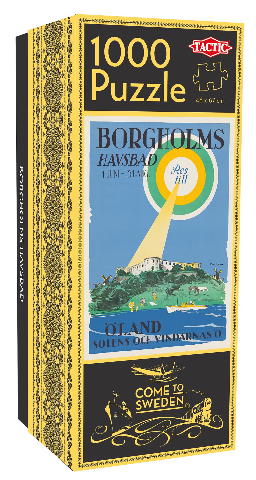 1000 pcs Vintage Borgholm Tactic