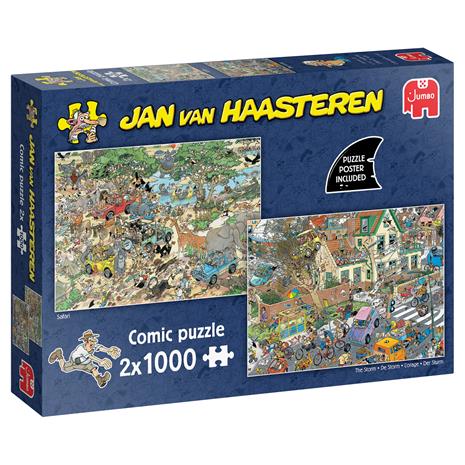 Jan van Haasteren Safari & Storm(2x1000)