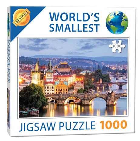 Världens minsta pussel 1000 bitar Prague Bridges – kuva 3/3