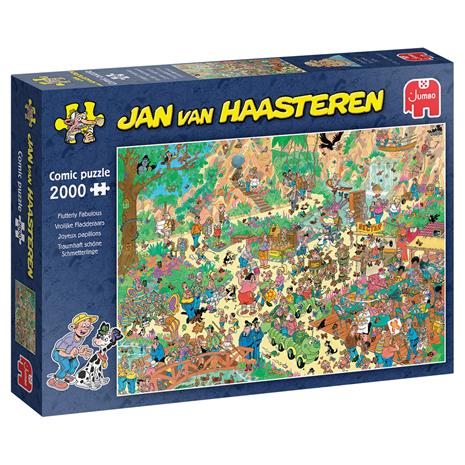 Adlibris Jan Van Haasteren Flutterly Fabulous Puzzle 2000 palaa