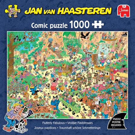 Adlibris Jan Van Haasteren Flutterly Fabulous Palapeli 1000 palaa