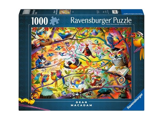 Ravensburger Busy Birdies 1000p palapeli