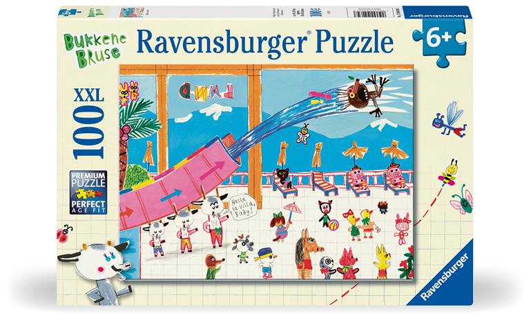 Palapelit Bukkene Bruse 100 palaa, Ravensburger