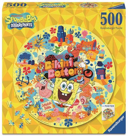 Ravensburger Spongebob Squarepants Circular, 500pc