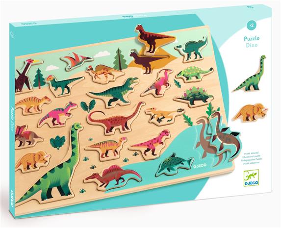 Djeco Puinen Palapeli Dino 22