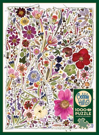 Palapelit Flower Press: Spring 1000 palaa, Cobble Hill