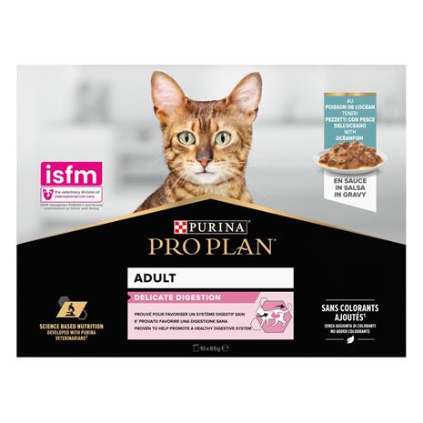 PRO PLAN Cat Delicate Ocean Fish - 10x85 g