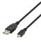 Deltaco USB 2.0 Micro B cable, 2.4A, 3m black 14001 – kuva 2