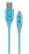 Gembird CC-USB2B-AMLM-2M-VW Lightning-kaapeli Sininen CC-US – kuva 2