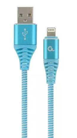 Gembird CC-USB2B-AMLM-2M-VW Lightning-kaapeli Sininen CC-US