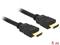 DeLOCK HDMI 1.3 Cable - 5m HDMI-kaapeli Musta 84409 – kuva 2
