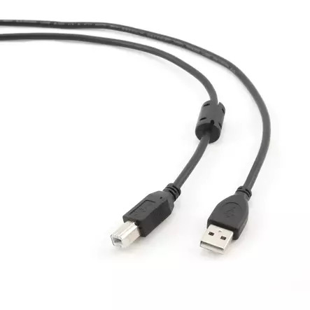 Gembird 3m USB 2.0 A/B M USB-kaapeli USB A USB B Musta CCF-U