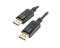 Lanberg CA-DPDP-10CC-0010-BK DisplayPort-kaapeli 1 m Musta CA-DP – kuva 2