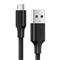 Ugreen UG-60136 USB-kaapeli USB 2.0 1 m USB A Micro-USB A Musta 60136 – kuva 2