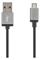 Deltaco USB-kaapeli, kangaspäällysteinen, Type A ur - Type Micro B, 2m, musta MICRO – kuva 2