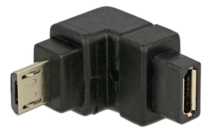 DeLOCK USB2.0Micro-B/USB2.0Micro-B Musta 65668