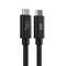 HYPER HyperDrive Next USB-kaapeli USB4 Gen 3x2 1,2 m USB C 40 Gbit/s 240 W Musta HD650 – kuva 2