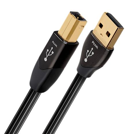 AudioQuest 5m Pearl USB A-B USBPE – kuva 2/2